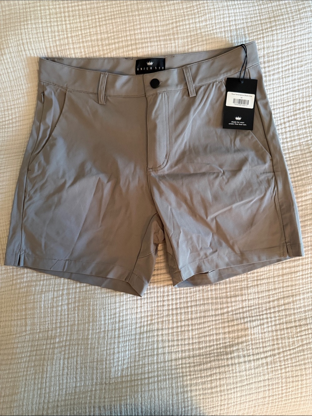 Under 510 Brand Men's Performance Shorts - gray